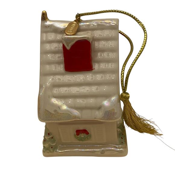 NWT Lenox "Bless Our Home" Christmas ornament "2010" - Holiday Cardinal Ceramic - Picture 10 of 16